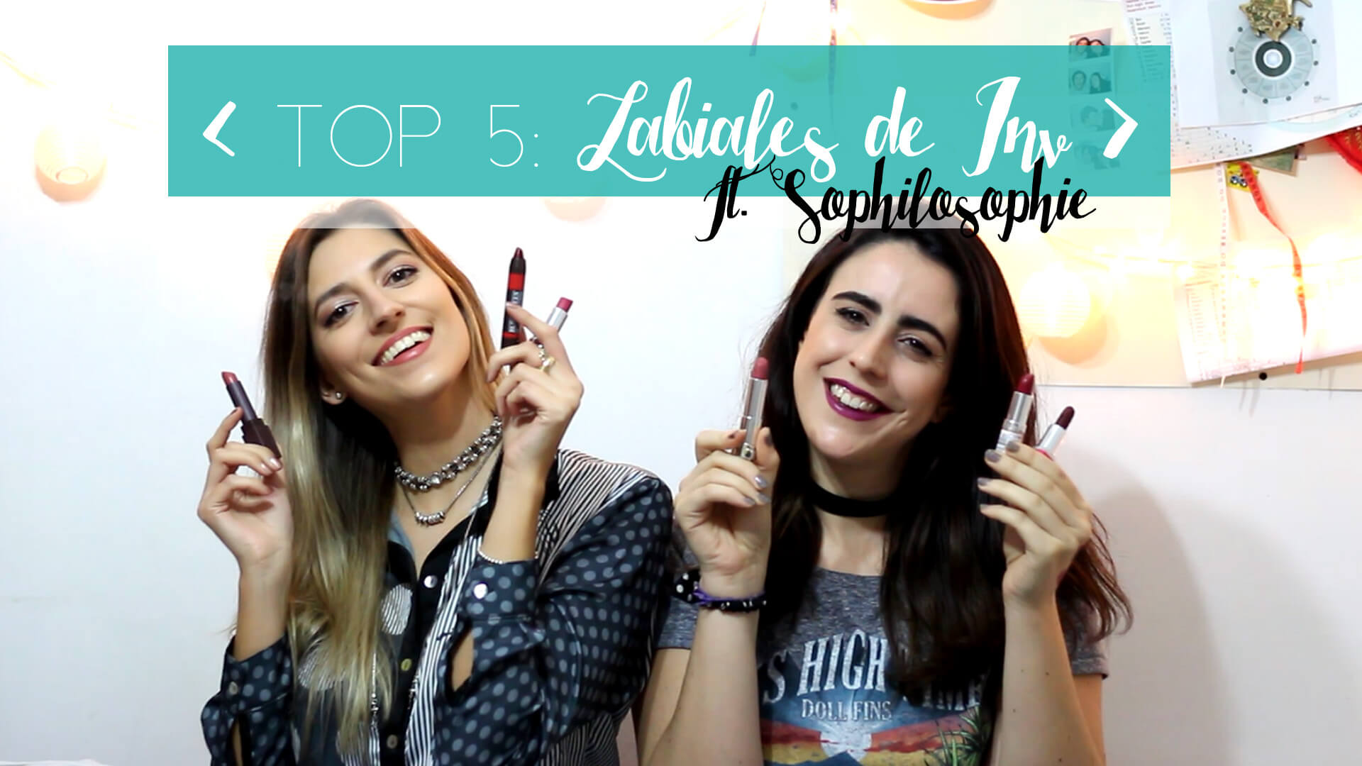 10 labiales para usar en invierno – I’m Karenina TV ft. Sophilosophie